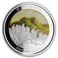 St. Kitts & Nevis: Siege of Brimstone Hill 1 uncja Srebra 2020 Proof