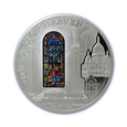 COOK ISLANDS 2014 - 10$ OKNA NIEBIOS SACRE COEUR PARYŻ 50G SREBRA