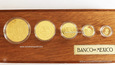 Meksyk 2013 Libertad Złoty Zestaw 5 monet 1,9oz. Rzadki Zestaw