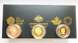 Kanada 2015 Najdłużej Panująca Monarchia 3 x 1 oz Złote Monety