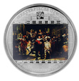 COOK ISLANDS 2009 -20$ MASTERPIECES OF ART STRAŻ NOCNA REMBRANDT 3 OZ