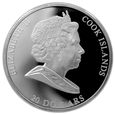 COOK ISLANDS 2010 - 20$ MASTERPIECES OF ART MĘŻCZYZNA W HEŁMIE 3 OZ