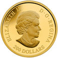 Kanada 2014 - 200$ Jeleń Mulak Biagłoogonowy - 1 uncja Złota Moneta