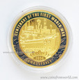 Niue 2014 100$ WWI HMAS Sydney Statek 1 oz Złota Moneta Perth Mint