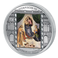 COOK ISLANDS 2009 - 20$ MASTERPIECES OF ART MADONNA SYKSTYŃSKA 3 OZ