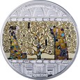 COOK ISLANDS 2018 - 20$ MASTERPIECES OF ART - DRZEWO ŻYCIA KLIMT 3 OZ