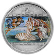 COOK ISLANDS 2008 - 20$ MASTERPIECES OF ART - NARODZINY WENUS 3 UNCJE