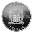 Fiji 2020 8 x 1$ HARRY POTTER 8 x 1 oz. Srebrny Zestaw Moneta