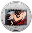 COOK ISLANDS 2014 20$ MASTERPIECES OF ART LEDA I ŁABĘDŹ RUBENS 3 OZ