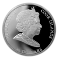 COOK ISLANDS 2009 - 20$ MASTERPIECES OF ART - BIEDNY POETA 3 OZ