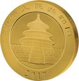 Chiny 2017 500 Yuan Panda Wielka Złota Moneta 30 g.  250 sztuk