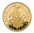 UK 2018 Seria Bestie Królowej CZARNY BYK 1 oz Złota Moneta 