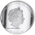 Cook Islands 2013 $100 400 lat Dynastii Romanowów 1KG Srebrna Moneta 