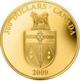 Kanada 2008 - 2012 Herby Kanady 10 x 300$ Zestaw Złotych Monet