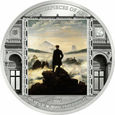 COOK ISLANDS 2016 20$ MASTERPIECES OF ART WĘDROWIEC - FRIEDRICH 3 OZ