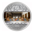 COOK ISLANDS 2008 - 20$ MASTERPIECES OF ART - OSTATNIA WIECZERZA 3 OZ