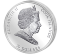 COOK ISLANDS 2008 - 20$ MASTERPIECES OF ART - OSTATNIA WIECZERZA 3 OZ