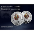 COOK ISLANDS 2013 - 10$ OKNA NIEBIOS SANKTUARIUM W LOURDES 50G SREBRA