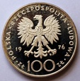 100 zł Pułaski 1976 Próba