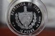 10 PESOS KUBA 1998 -ŻAGLOWIEC RIO BRAVO - SREBRO 999