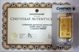 Sztabka 31,1 gram - 1 Oz - CHAFNER