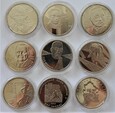 Ukraina zestaw 9 monet 