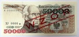 50 000 zł Staszic 1993 A WZÓR NR 0666 (P)