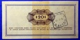 Bon Towarowy 20 dolarów 1969 FH