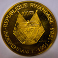 Rwanda 100 franków 1965 Prezydent G. Kayibanda 