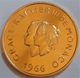 Monako 200 franków 1966 Ks. Rainier + Grace Kelly