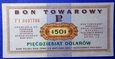 Bon Towarowy 50 dolarów 1969 FI