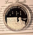 1 dolar  2009 Louis Braille