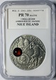 Niue 1 Dolar 2008 - Gdańsk, Szlak Bursztynowy
