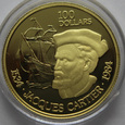 Kanada 100 dolarów Jacques Cartier 1984