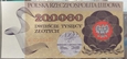200000 złotych 1989 ser. R 0200400 (P)