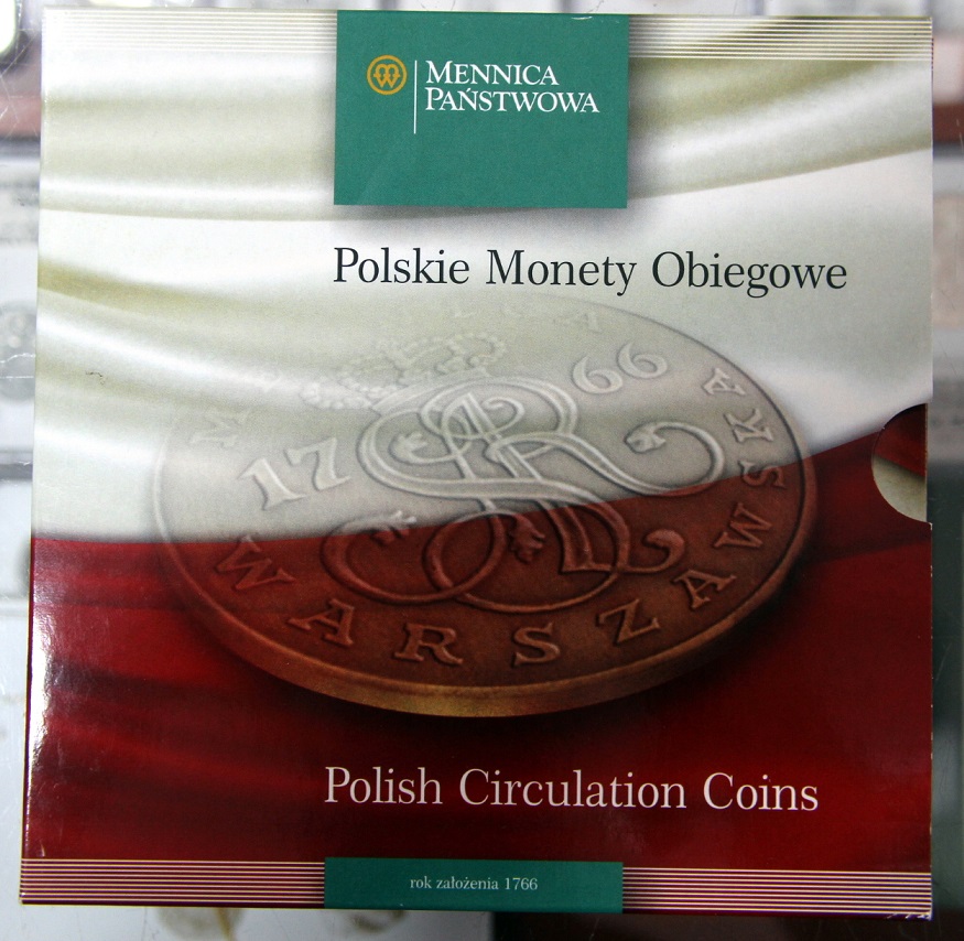 Zestaw Polskie Monety Obiegowe 