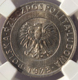 20 zł Wieżowiec 1973 NGC MS67