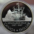 kanada 1 Dolar 1987 - Cieśnina Davisa