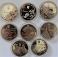 Ukraina zestaw 8 monet 