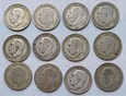 12 x ONE Shilling Anglia 1922 - 1929
