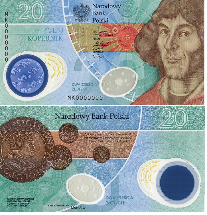 20 zł  Mikołaj Kopernik - 2023 r