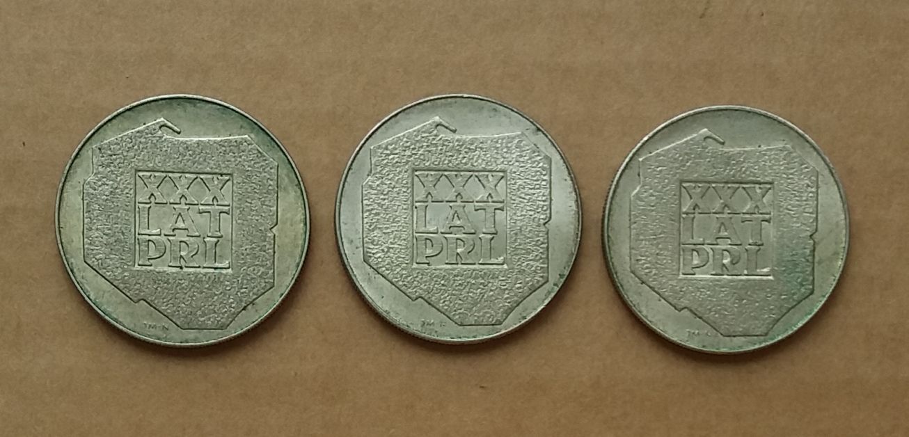 3 x  200 zł 1974 XXX Lat PRL