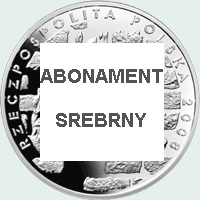 Abonament na srebrne monety + banknot NBP 2023 r. 