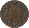 Nr 8918 - 2 centymy 1853 MA Francja - Marsylia