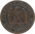 Nr 8918 - 2 centymy 1853 MA Francja - Marsylia
