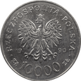 Nr 10382 - 10000 złotych 1990 Polska - Solidarność