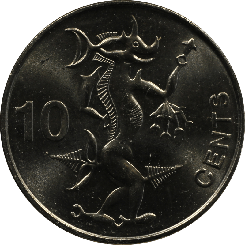 Nr 10896 - 20 centów 20112 Wyspy Salomona