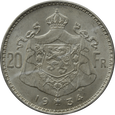 Nr 9168 - 20 franków 1934 Der - Belgia - Albert I