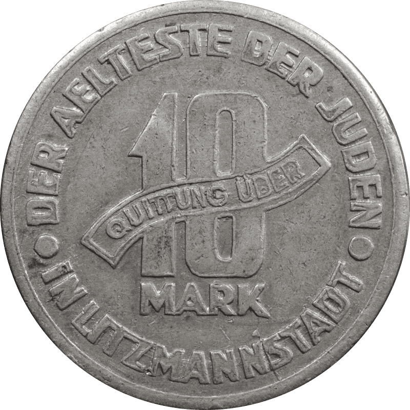 Nr 10595 - 10 marek 1943 Getto Łódź - Sarosiek 4/3