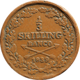 Nr 9515 - 1/3 skilling banco 1839 Szwecja - Karol XIV Jan